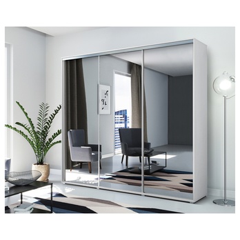 Šatníková skriňa LAYS 11 biela, šírka 278 cm 1