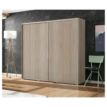 Šatníková skriňa LAYS 3 dub sonoma, šírka 125 cm, výška 215 cm 1