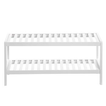 Polica na topánky LBS02WT biela 2