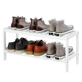 Polica na topánky LBS02WT biela 5