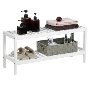 Polica na topánky LBS02WT biela 6