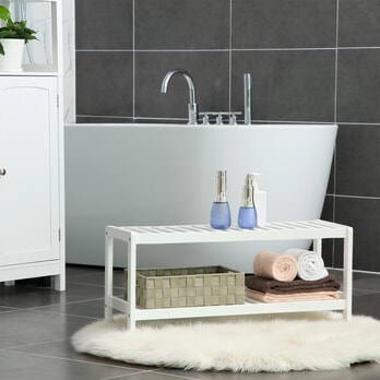 Polica na topánky LBS02WT biela 7