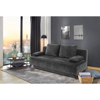 Pohovka LEANDRO sivá 1