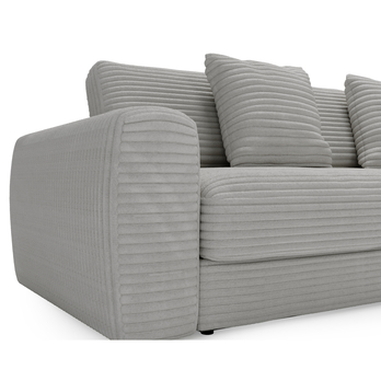 Sedacia súprava LEANNE pravá, svetlosivá 4