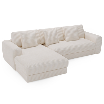 Sedacia súprava LEANNE ľavá, krémová 2