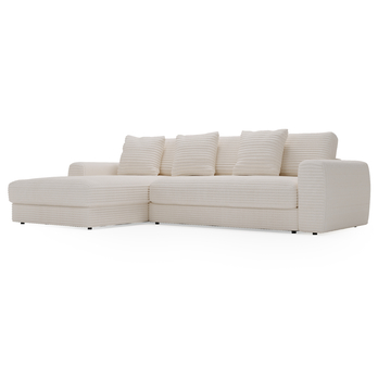 Sedacia súprava LEANNE ľavá, krémová 4