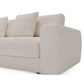 Sedacia súprava LEANNE ľavá, krémová 5