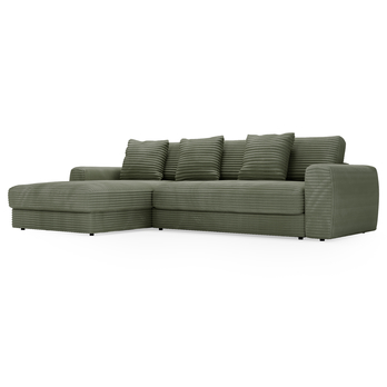 Sedacia súprava LEANNE ľavá, olivová 4