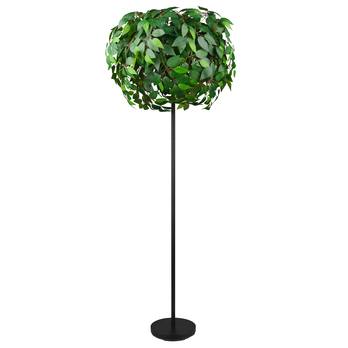 Stojacia lampa LEAVY zelená/čierna 1
