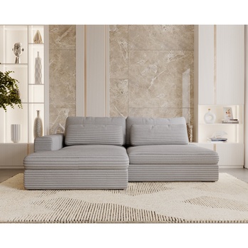 Sedacia súprava LEIDA ľavá, sivá 1