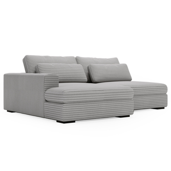 Sedacia súprava LEIDA ľavá, sivá 4