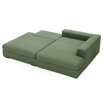 Sedacia súprava LEIDA pravá, zelená 1