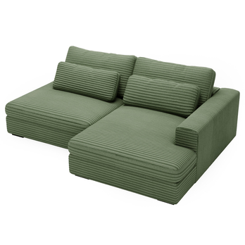 Sedacia súprava LEIDA pravá, zelená 3