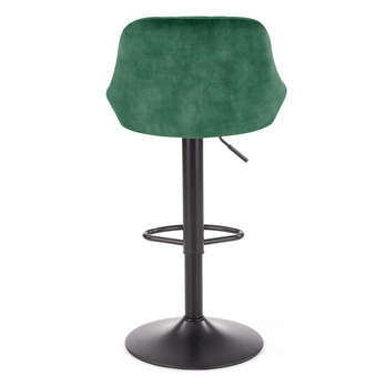Barová stolička LENEK tmavozelená 3