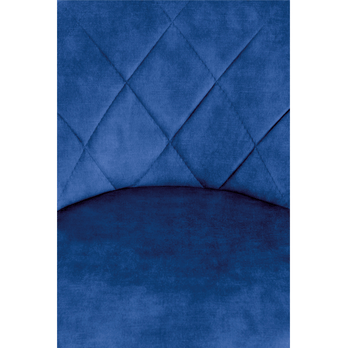 Barová stolička LENEK tmavomodrá 4