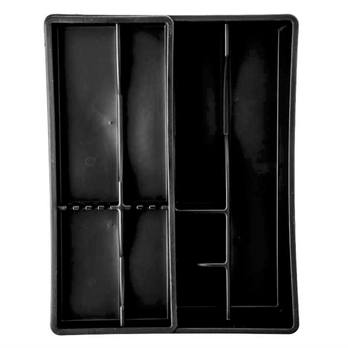 Dvojposchodový príborník LENNIE čierna 1