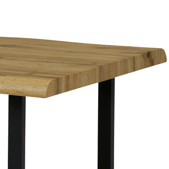 Konferenčný stolík  LENNY dub divoký/čierna 1