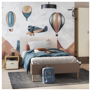 Čelo postele LENNY béžová, šírka 120 cm 1