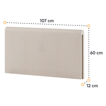 Čelo postele LENNY béžová, šírka 90 cm 4