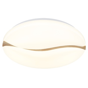 Stropné svietidlo LETICIA biela/prírodná 2