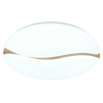 Stropné svietidlo LETICIA biela/prírodná 3