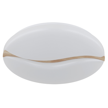 Stropné svietidlo LETICIA biela/prírodná 4