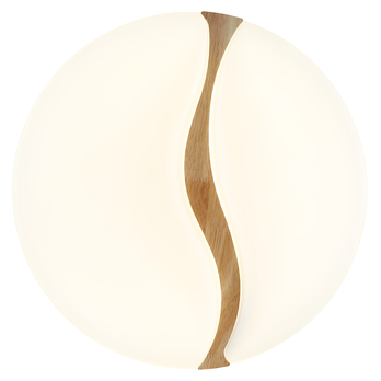 Stropné svietidlo LETICIA biela/prírodná 6