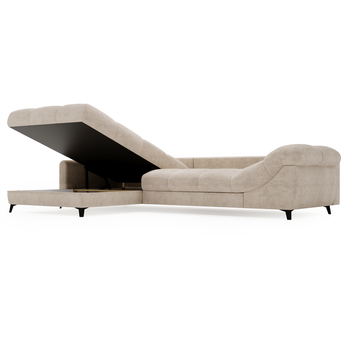 Sedacia súprava LETTICA ľavá, béžová 2