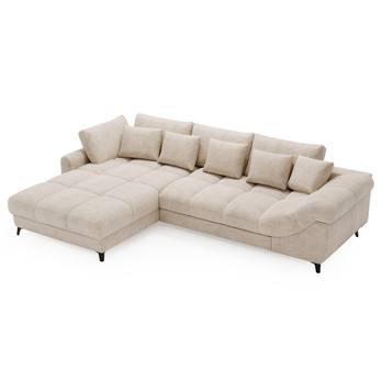 Sedacia súprava LETTICA ľavá, béžová 3