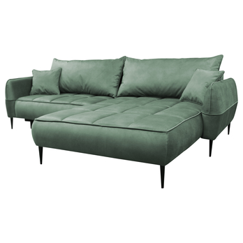 Sedacia súprava LETTO pravá, tyrkysová 3