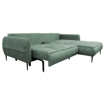 Sedacia súprava LETTO pravá, tyrkysová 5