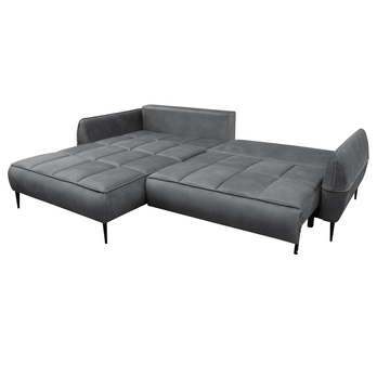 Sedacia súprava LETTO ľavá, grafitová 2