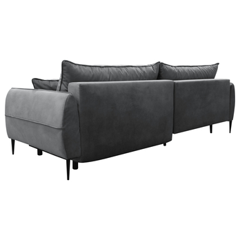 Sedacia súprava LETTO ľavá, grafitová 6