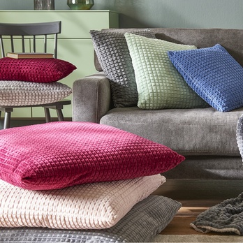 Dekoračný vankúš LEXI džínsová 1