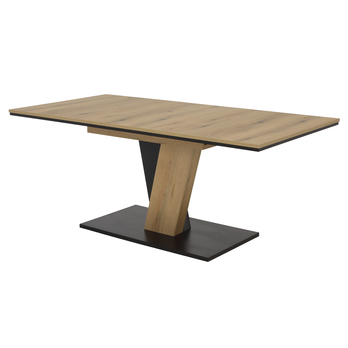 Jedálenský stôl LICY T dub evoke/čierna 1