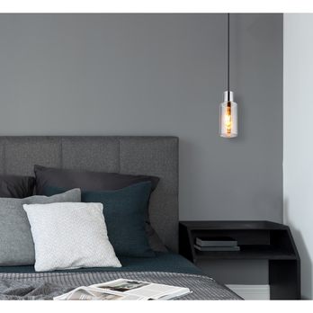 Závesné svietidlo LIDARIA 2 čierna 1