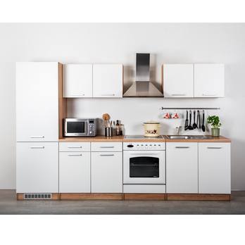 Vysoká skriňa LIGHT 60 biela/dub sonoma 2