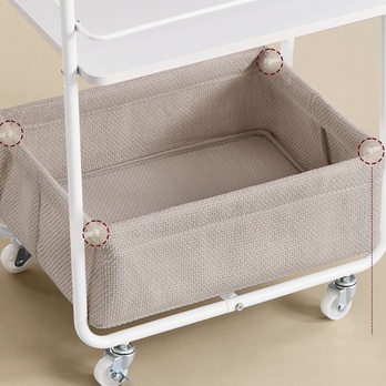 Vozík LILEA biela 4