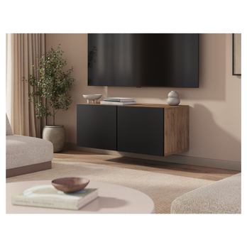 TV stolík LILLA dub artisan/čierna 1