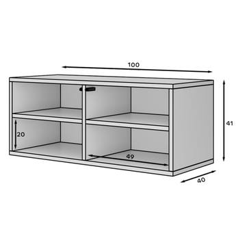 TV stolík LILLA kašmírová 2