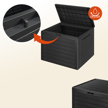 Záhradný box LILLE antracitová 2