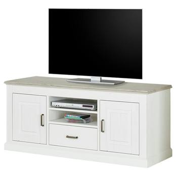 TV komoda LIMA 30 pínia/biela 4