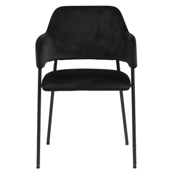 Jedálenská stolička LIMA čierna/matná čierna 2