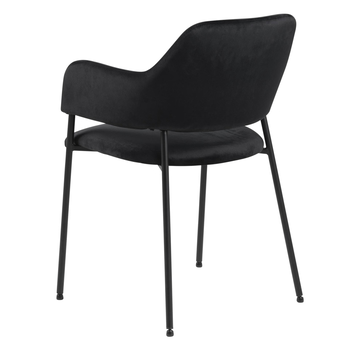 Jedálenská stolička LIMA čierna/matná čierna 3