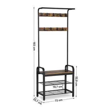 Predsieňová zostava LIMON čierna 4