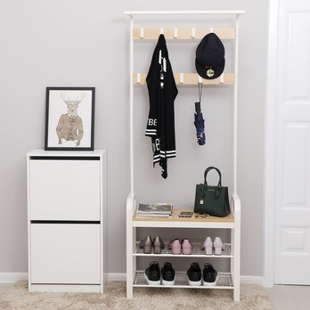 Predsieňová zostava LIMON biela 1