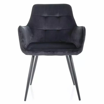 Jedálenská stolička LIMUN čierna 1