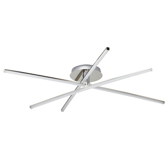 Stropné LED svetlo LINE akryl/chróm 2