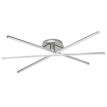 Stropné LED svetlo LINE akryl/chróm 3