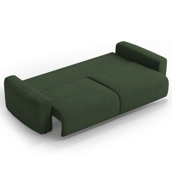 Pohovka LINEA 3DL tmavozelená 1